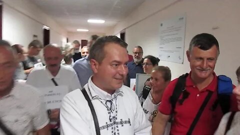 Mihai Tarnoveanu - pe hol la CNCD