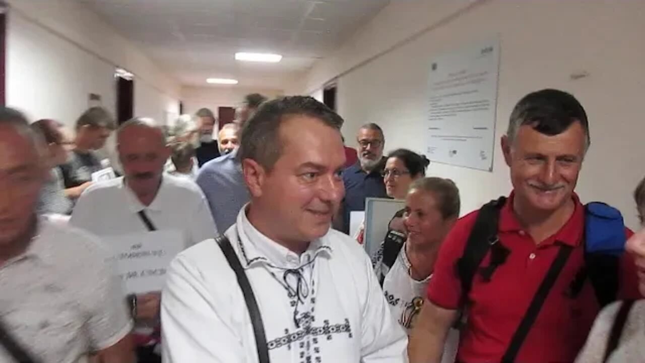 Mihai Tarnoveanu - pe hol la CNCD