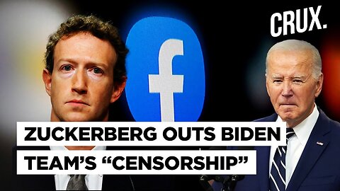 "Govt Pressure Was Wrong..." Zuckerberg Calls Out Biden White House On Covid Content Censorship