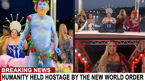 OLYMPIC PEDOS GO FULL SATANIC ON LIVE TELEVISION...