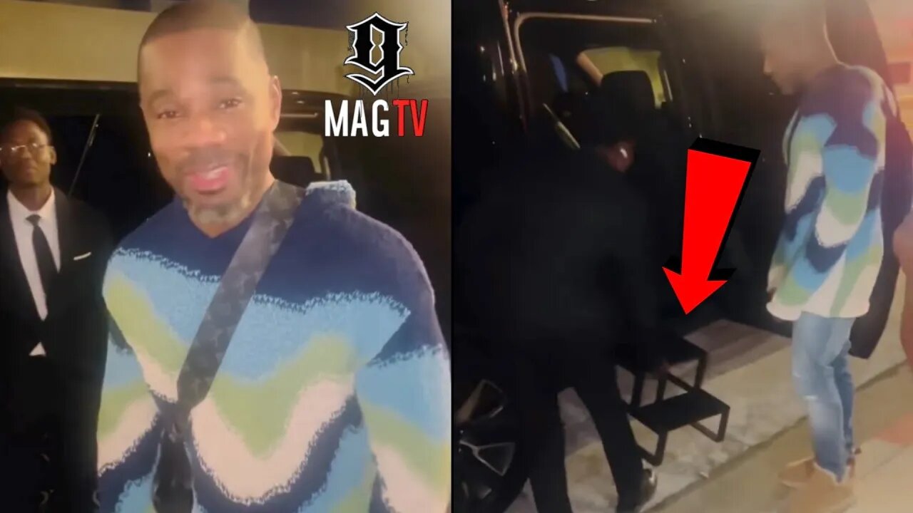 Kirk Franklin's Pride Is Shook After Limo Driver Pulls Out Step Stool For Him To Climb In His SUV! 😭