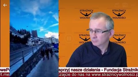 Davos : singer from Poland 🇵🇱 reporting whats happening: its hard to enter globalists meetings