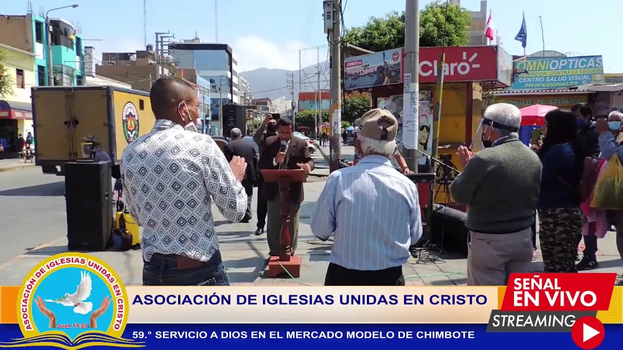 59.° SERVICIO A DIOS EN EL MERCADO MODELO DE CHIMBOTE