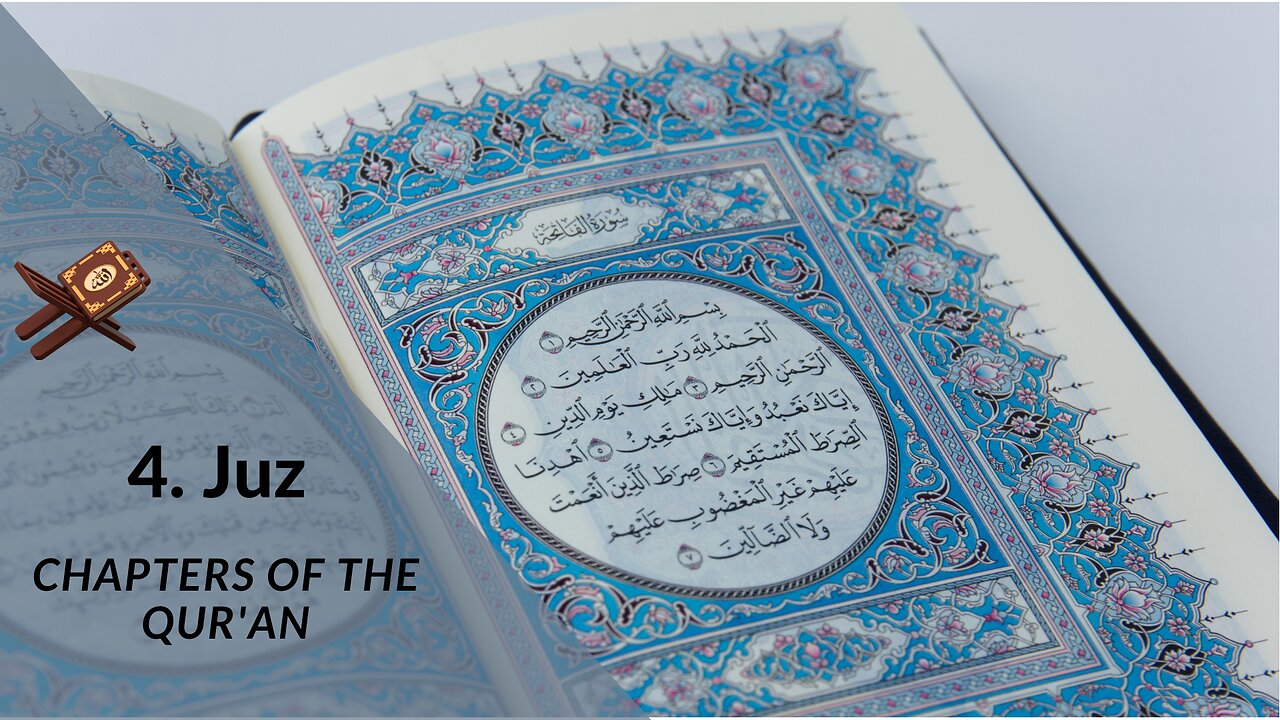 4. Juz Chapters of the Qur'an