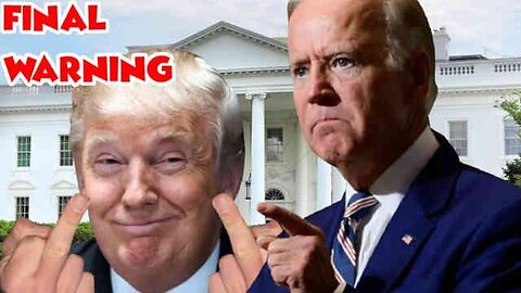 Trump Final Warning Jan 11 > Biden's GONE