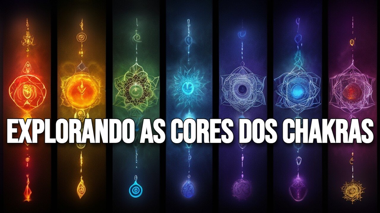 Revelando o Arco-Íris Interior: Explorando as Cores dos Chakras