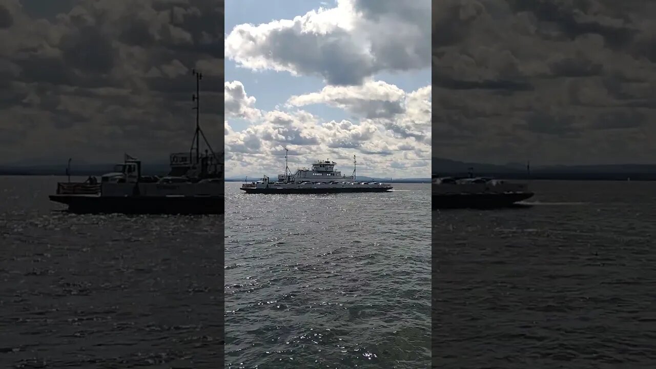 Lake Champlain Ferry... ⛴️ #ferry #lakechamplain