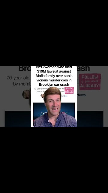 Woman Filed $10m Lawsuit Against Mafia, Dies In Suspicious “Accident”🤔