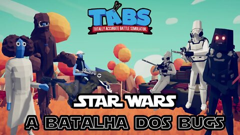 Batalha Star Wars (Unit Creator) - Totally Accurate Battle Simulator - Gameplay PT BR