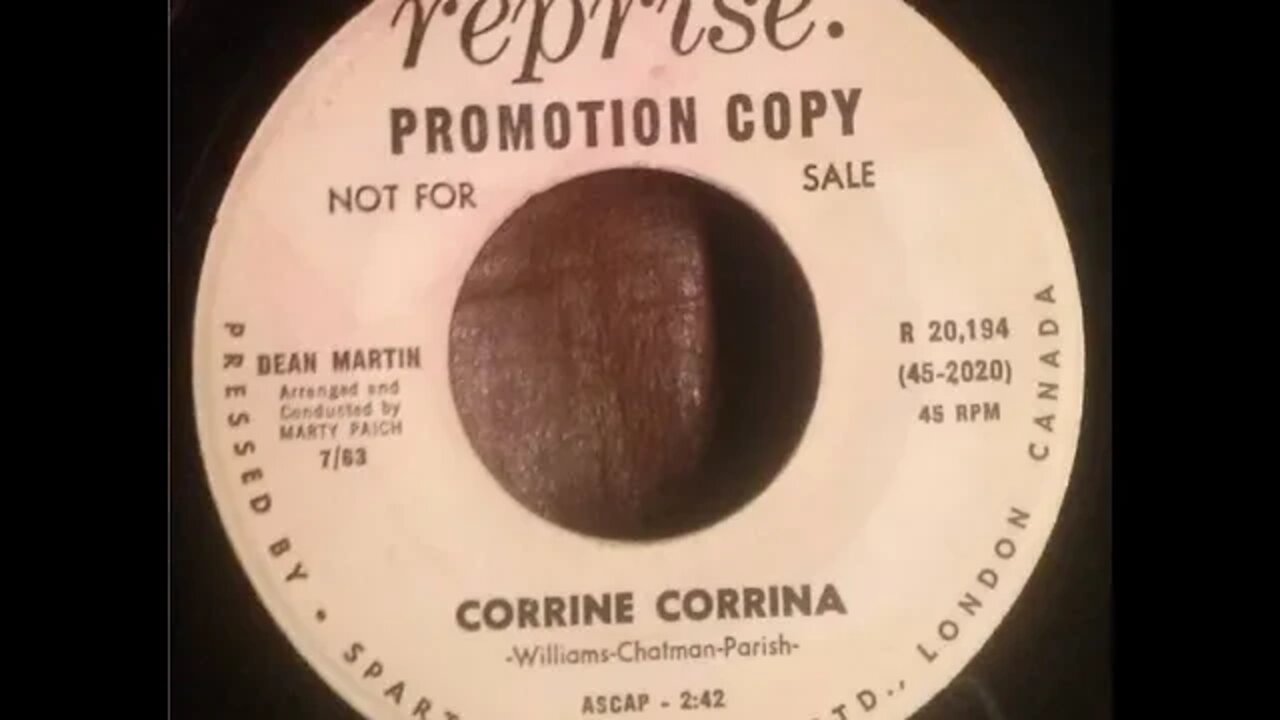 Corrine Corrina (Dean Martin)