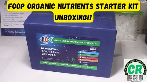 FOOP Organic Nutrients Starter Kit Unboxing!!