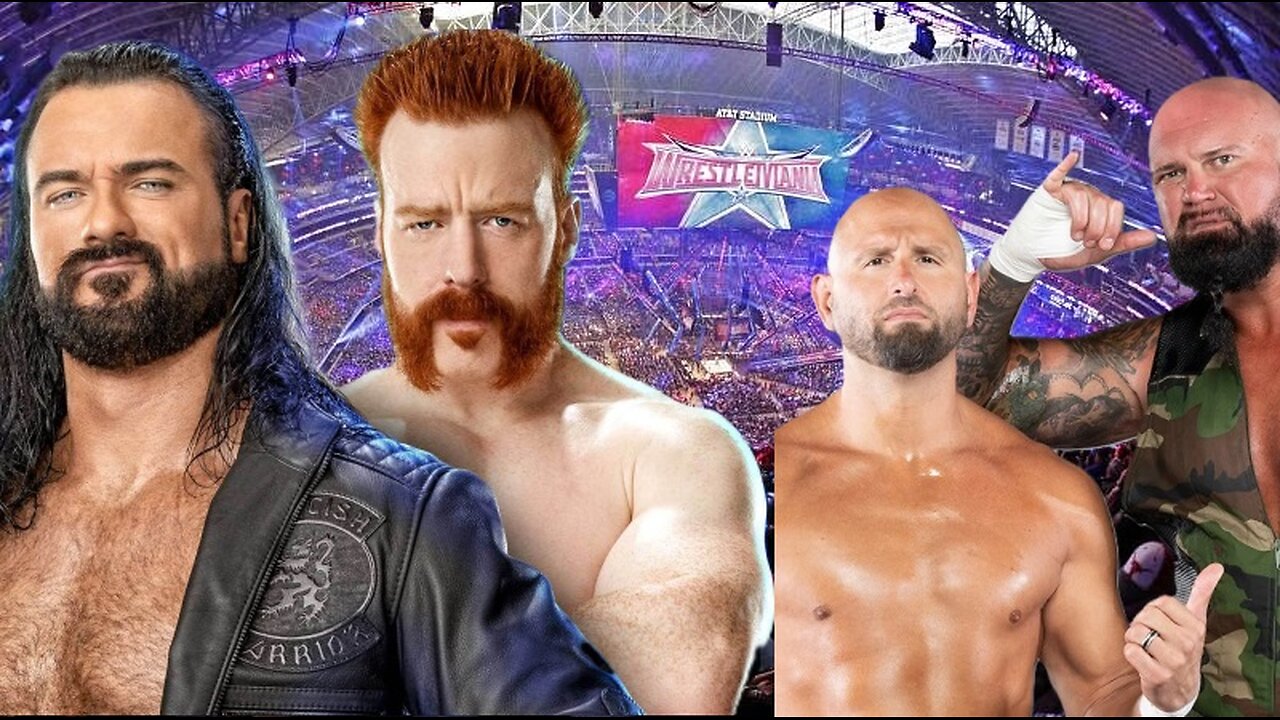 WWE 2k23 Sheamus & Drew mcIntyre vs Karl Anderson & Luke Gallows