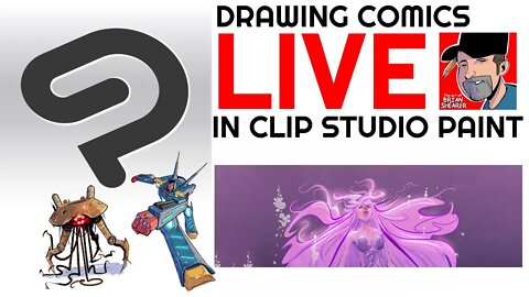 Clip Studio Paint - Drawing - Live!