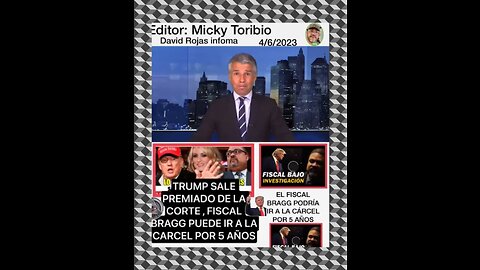 ALVYN BRAGG FISCAL DE NEW YORK PODRIA IR HASTA 5 AÑOS A LA CÁRCEL