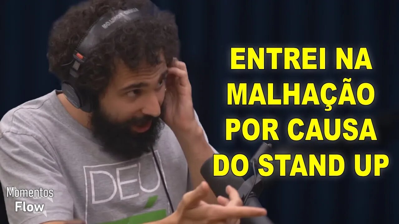 COMO FOI FAZER MALHAÇÃO NA GLOBO? MURILO COUTO CONTA | MOMENTOS FLOW