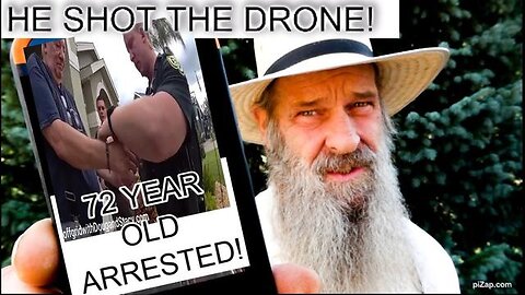 HE SHOT THE DRONE!: 72 YEAR OLD ARRESTED! LOL. NEVER TALK WITHOUT A LAWYER 2024-12-18