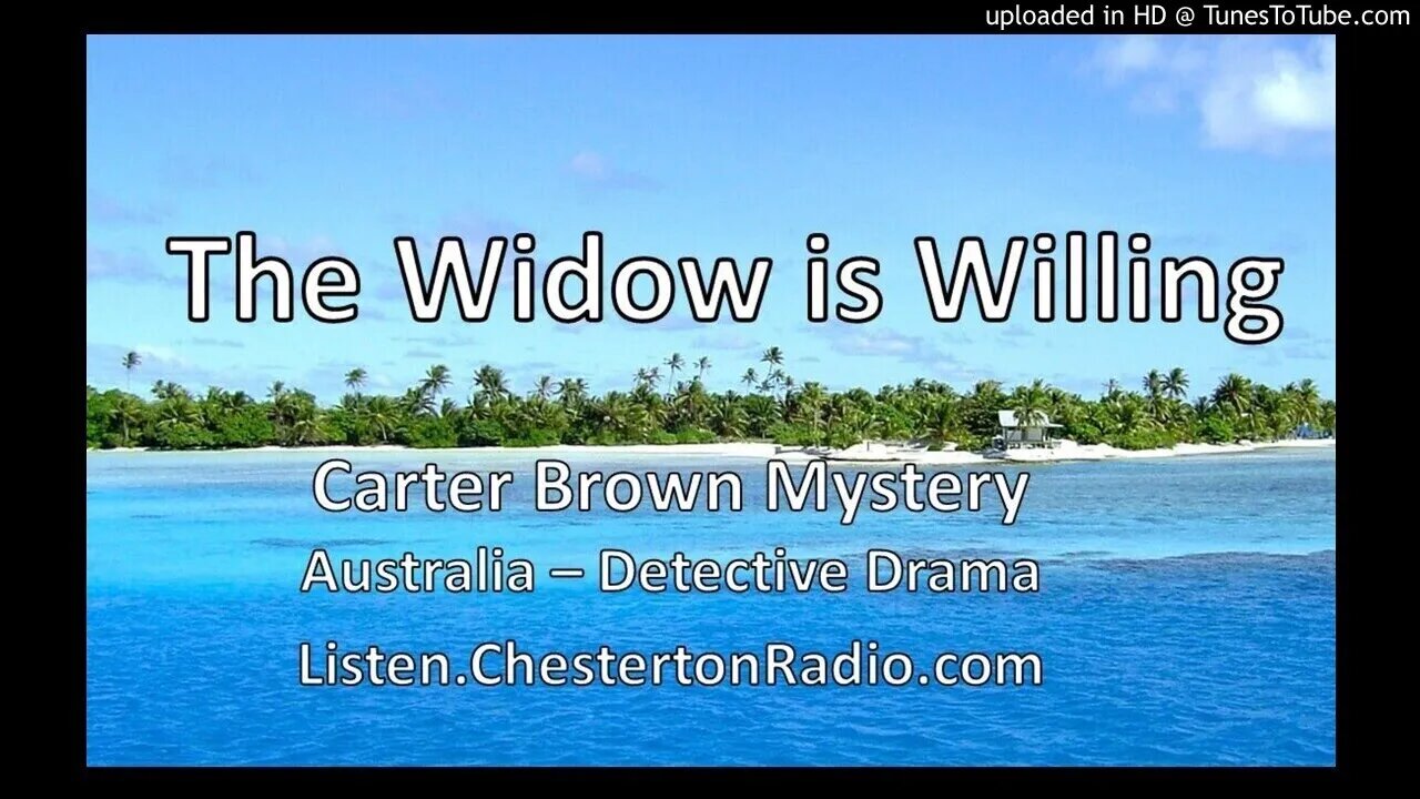 The Widow is Willing - Carter Brown Mystery - Australia