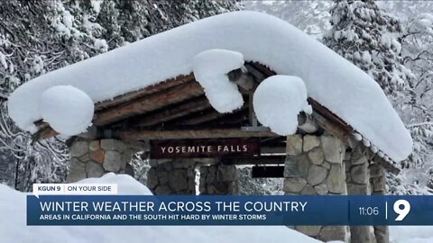 Extreme weather around the US in late February and early march