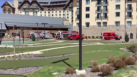 Six people injured after mechanical equipment collapses in pool at Gaylord Resort in Aurora