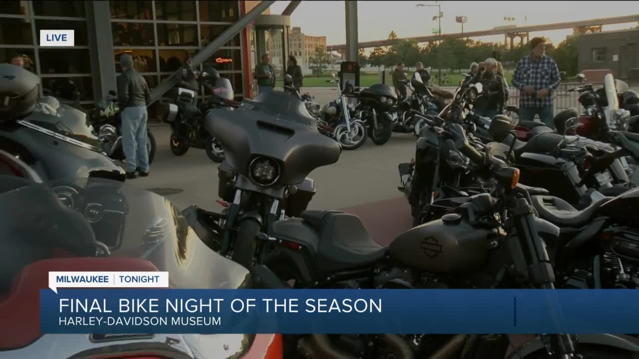 Final Bike Night of the season at Harley-Davidson Museum