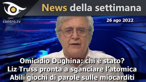 News della settimana (26 ago 2022)