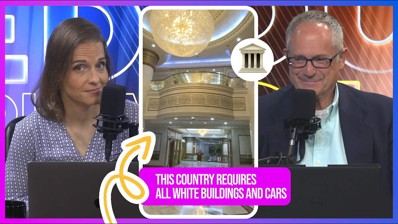 This Country Requires All Buildings And Cars Be The Color WHITE