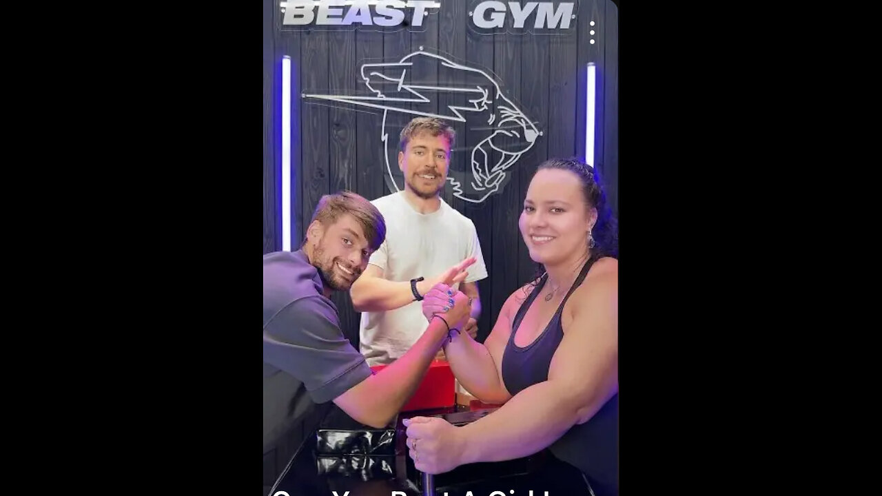 Can you beat a girl in arm wrestling?