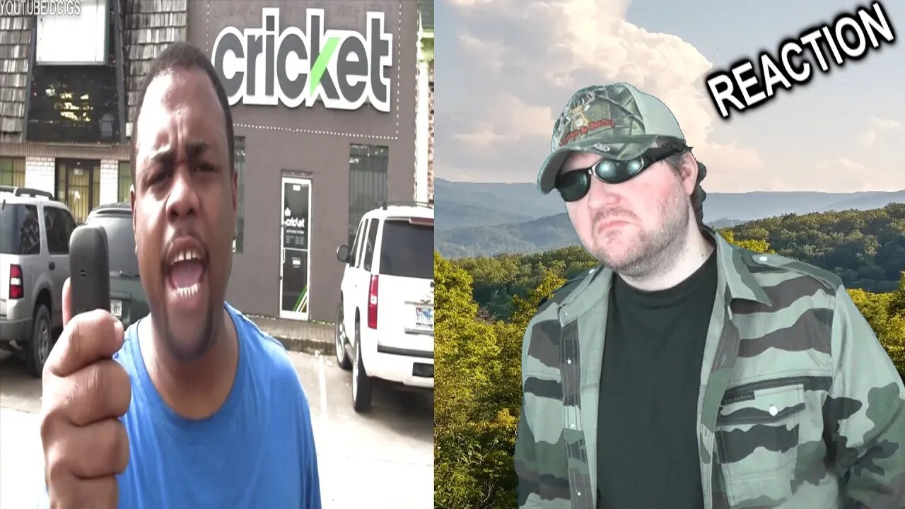 Black Man Angry At Cricket (Phone Store) @dcigs REACTION!!! (BBT)