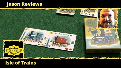 Jason's Board Game Diagnostics of Isle of Trains