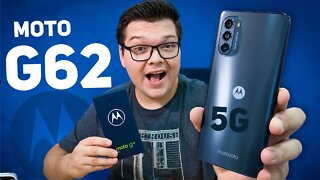 Moto G62 5G | Será QUE a MOTOROLA ACERTOU? Unboxing e Primeiras Impressões