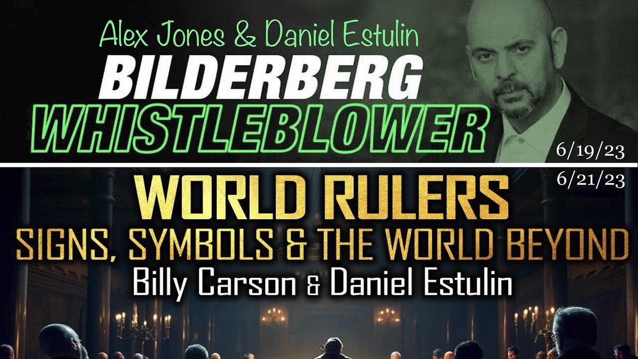 Double Feature: This is What it Looks Like When People of Different Levels of Important Knowledge, Professions, Talents, and 5D Consciousness Work Together! | Daniel Estulin Interviewed by Billy Carson (6/21/23) and Alex Jones (6/19/23)