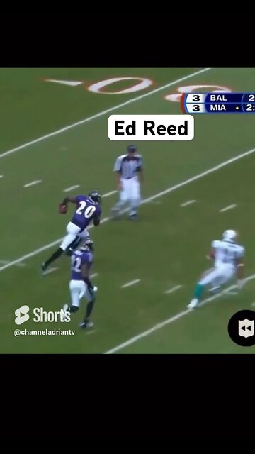 Ed Reed #shorts #footballshorts #football #nfl #baltimoreravens #sports #sportsnews #cfl