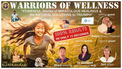 Warriors Of Wellness-Will this Patented Light tech help Regenerate our Organs & Heal in 15 seconds?