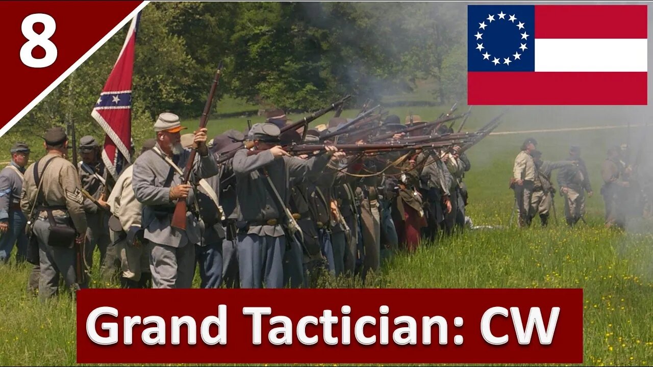 [v0.8819] Grand Tactician: The Civil War l Confederate 1861 Campaign l Part 8