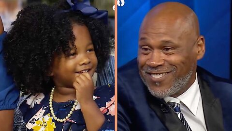 Toddler & Granddad Share Beautiful Bond! 🥰 II Steve Harvey #comedy