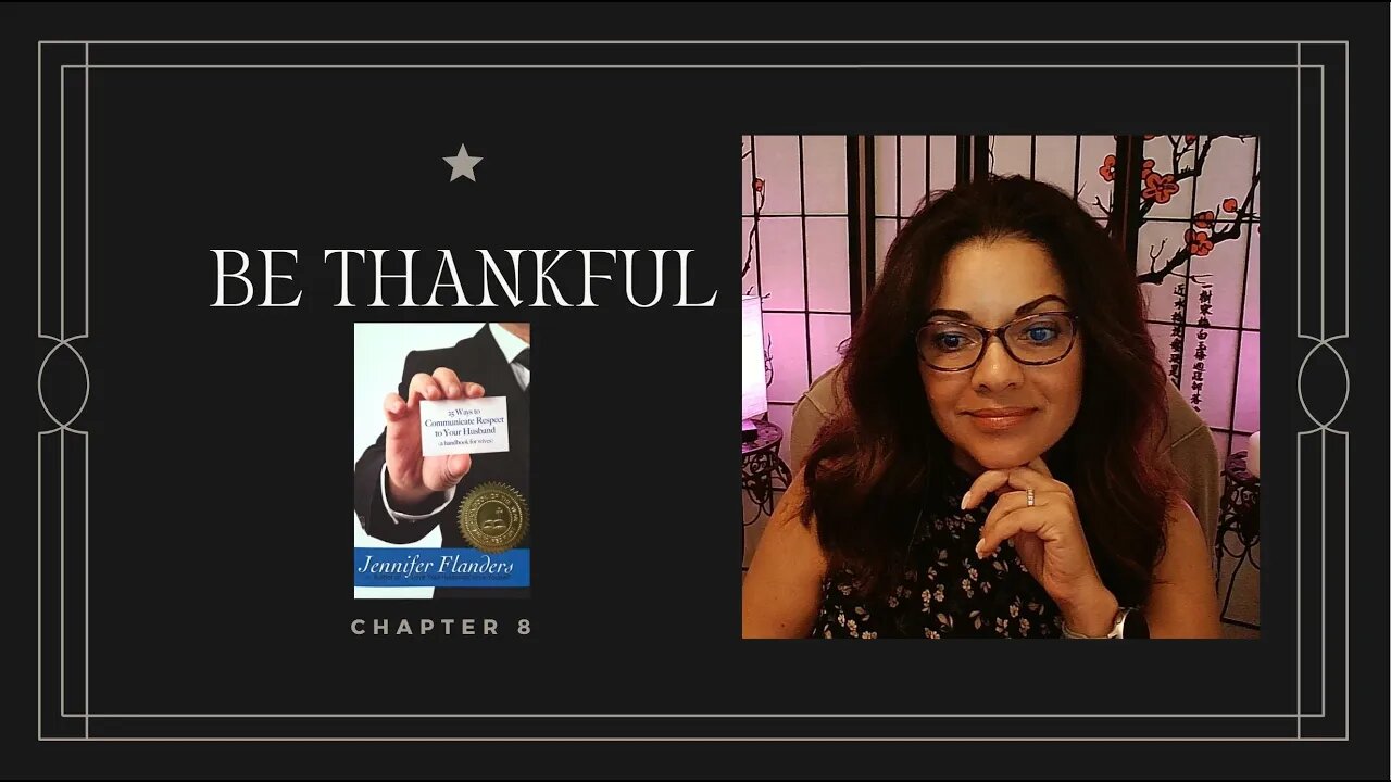 BE THANKFUL!