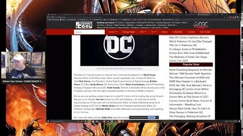 Ethan Van Sciver Reacts to Andy Khouri Leaving DC