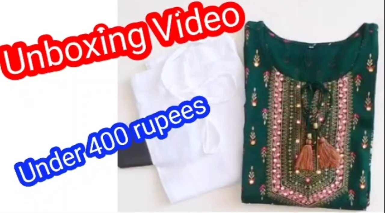 Unboxing Video Women Kurta Bottom Under 300 | Shopping | Kurta Bottom set