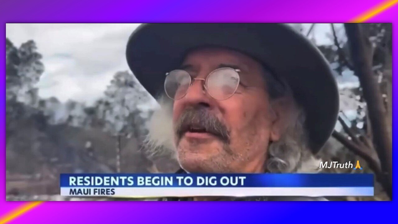 MAUI FIRES - LAHAINA RESIDENTS WERE SUCCESSFUL BEATING THE FIRE BACK UNTIL THEY CUT THE WATER OFF
