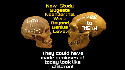 New Pre-Flood Man Theory??? ( IQ Range of 400-715)