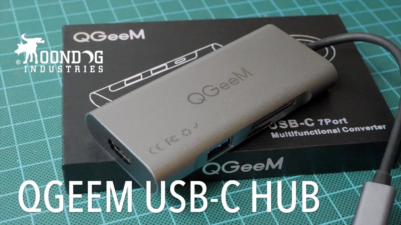 QGeeM USBC Hub the Macbook USB-C Solution