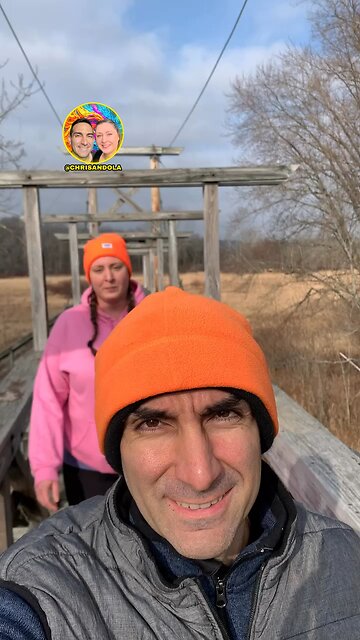 OLD BRIDGE OVER RAILROAD TRACKS