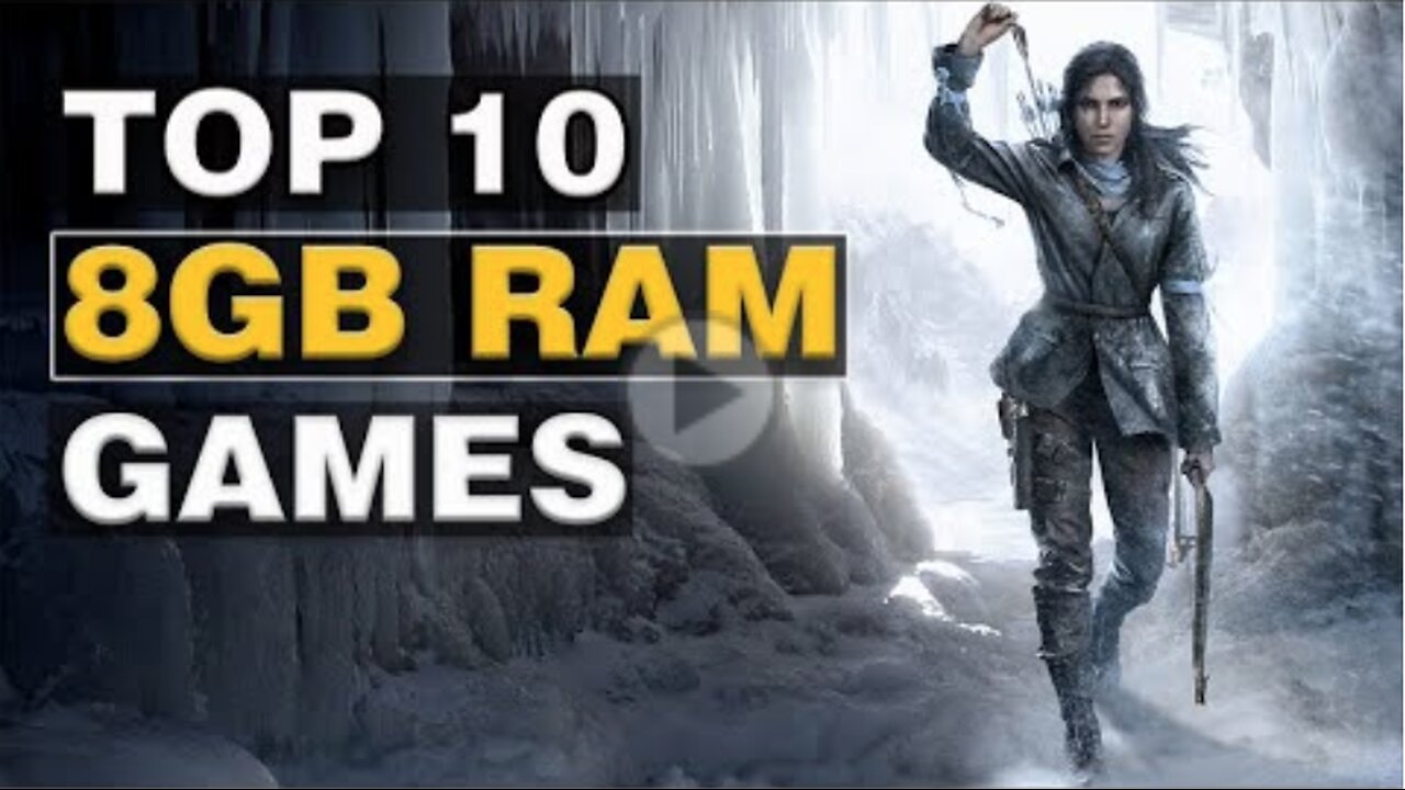 TOP 10 PC Games for 8GB RAM | INSANE !