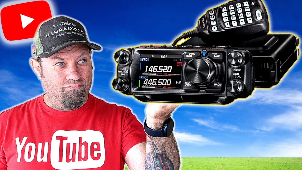 Yaesu REVEALS the FTM-500D Dual Band Mobile Ham Radio for C4FM and Analog!