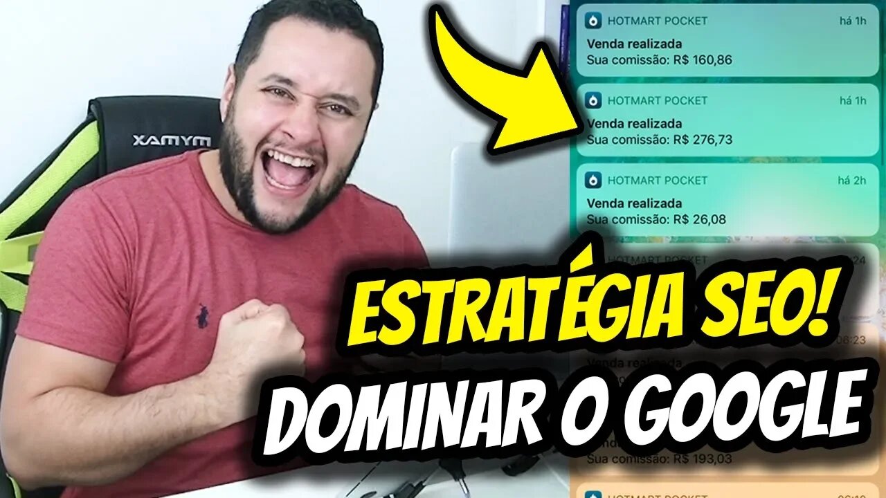 SEO: 3 PASSOS SEO para DOMINAR O RANKING DO GOOGLE! GERAR TRÁFEGO e VENDER COMO AFILIADO!!