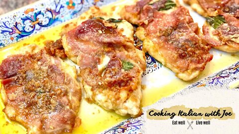 World's Best Chicken Saltimbocca Cooking Italian with Joe