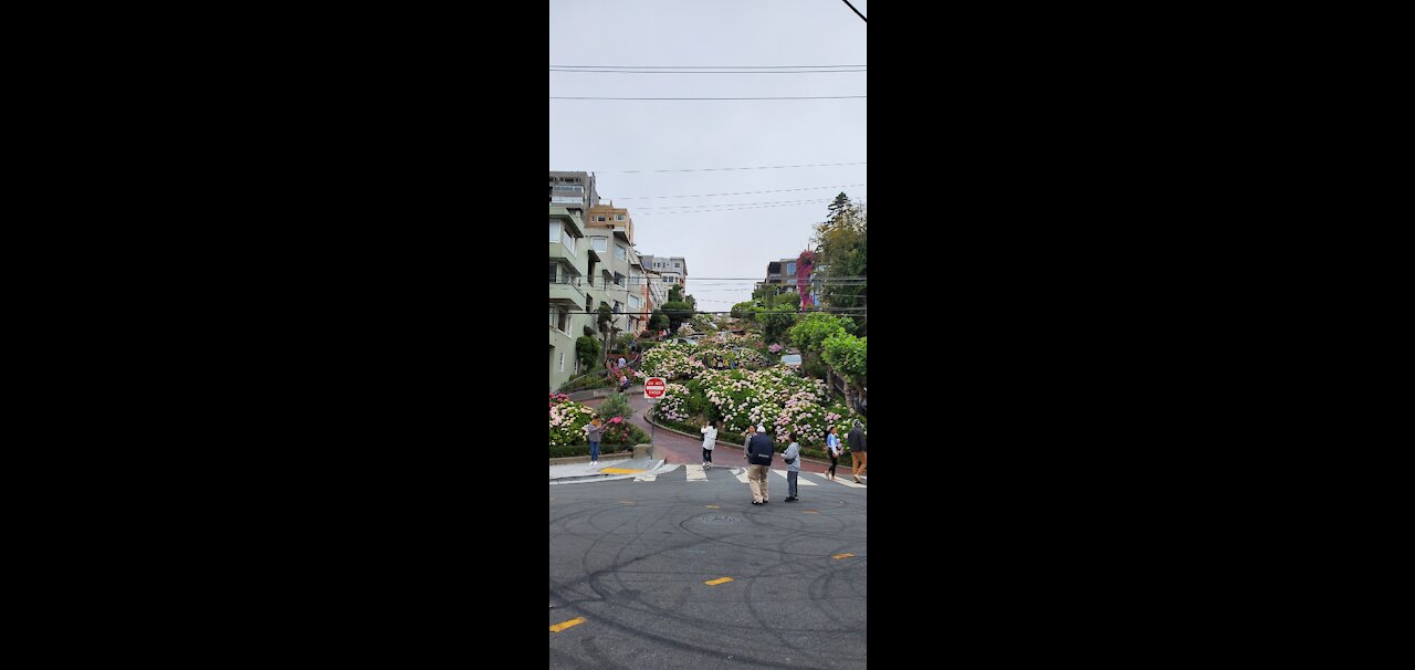 Lombardi Street San Francisco California