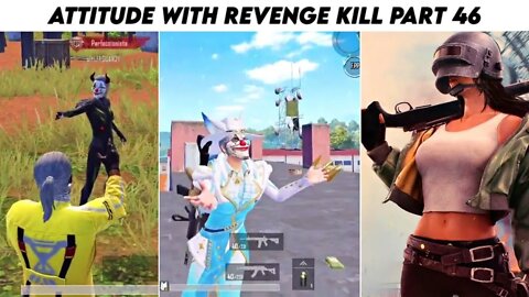 Pubg Mobile Attitude 😈 With Revenge Kill Max Pharaoh x- Suit | Part 46 | Xbot 2.0