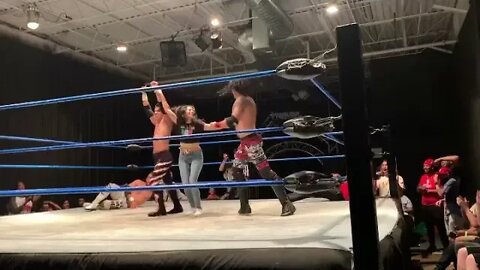 Jose Acosta and Ventura are the new Tag Team Champs!