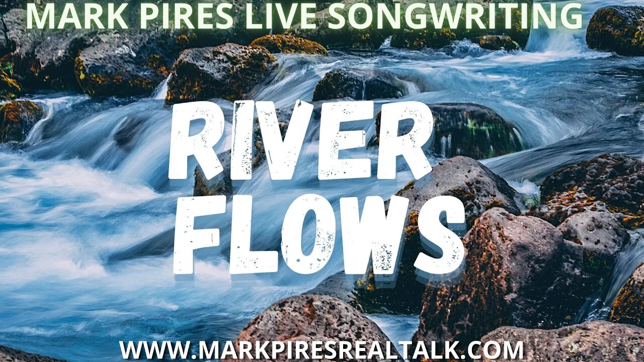 River Flows a Mark Pires impromptu song on the BeatSeat™️ 🎼🎶🎵